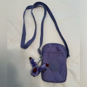 Kipling Tally Crossbody Bag for Cell Phone in Light Purple